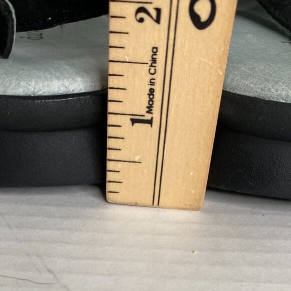 David Tate Women’s Black Leather Slingback Sandals Size 10.5 – Resort Boho Work - Picture 9 of 9